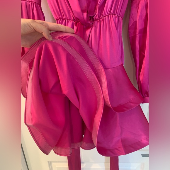 NWOT Bronx And Banco Bedouin Fuchsia Mini Dress - Picture 11 of 13